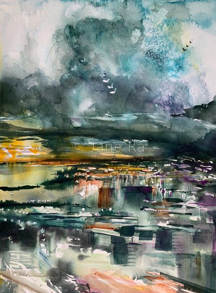 Rainy Night In Harbor